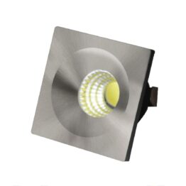 S00529-MINI SPOTLED-CS 3W 30K SATIN